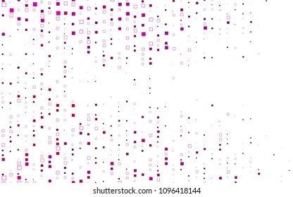 Light Purple vector pattern. Brand-new rectangular template. Shining geometric sample. Repeating theme with rectangular shapes. Texture for your design.