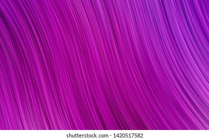 Light Purple vector pattern with bubble shapes. Shining illustration, which consist of blurred lines, circles. A completely new template for your business design.