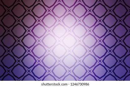 Light Purple vector pattern with christmas stars. Blurred decorative design in simple style with stars. Pattern for websites, landing pages.