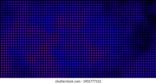 Light Purple vector pattern with circles. Colorful illustration with gradient dots in nature style. New template for your brand book.