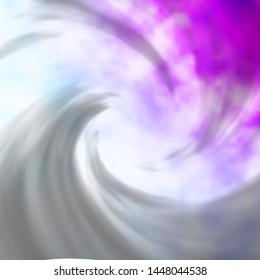 Light Purple vector pattern with clouds. Colorful illustration with abstract gradient clouds. Pattern for your booklets, leaflets.