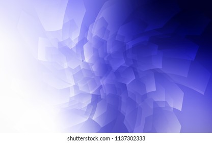Light Purple vector pattern with colorful hexagons. Colorful hexagons on white backdrop. Pattern for texture of wallpapers.