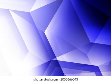 Light Purple vector pattern with colorful hexagons. Blur background with colorful hexagons. Design for your business advert.