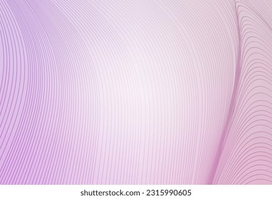 Light Purple vector pattern with curved lines. A sample with colorful lines, shapes. A sample for your ideas.