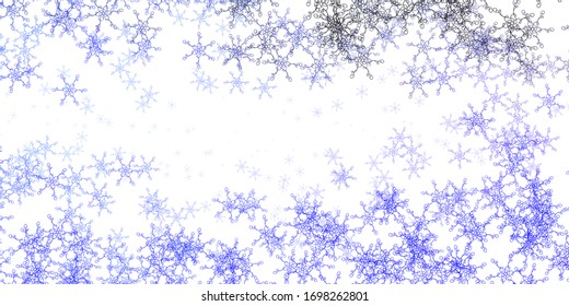 Light Purple vector pattern with curves. Illustration in abstract style with gradient curved.  Smart design for your promotions.