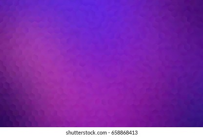 Light Purple vector pattern. Hexagonal template. Geometric sample. Repeating hexagon shapes. Brand-New texture for your design. Pattern can be used for background