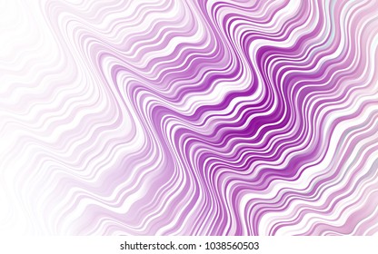Light Purple vector pattern with lamp shapes. Shining illustration, which consist of blurred lines, circles. A completely new template for your business design.