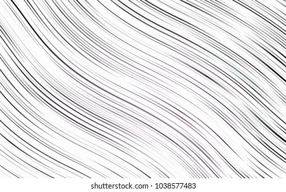Light Purple vector pattern with lamp shapes. A vague circumflex abstract illustration with gradient. New composition for your brand book.