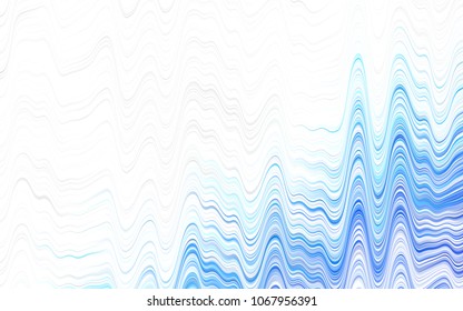 Light Purple vector pattern with lamp shapes. Modern gradient abstract illustration with bandy lines. Marble design for your web site.