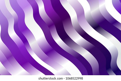 Light Purple vector pattern with lamp shapes. Geometric illustration in marble style with gradient.  A completely new marble design for your business.