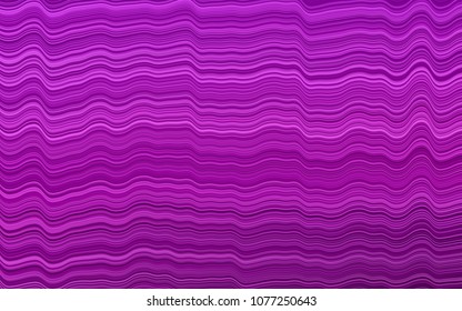 Light Purple vector pattern with lamp shapes. Glitter abstract illustration with wry lines. Marble style for your business design.