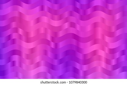 Light Purple vector pattern with lamp shapes. A vague circumflex abstract illustration with gradient. Pattern for your business design.