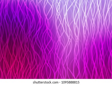 Light Purple vector pattern with lamp shapes. Geometric illustration in marble style with gradient.  Marble design for your web site.