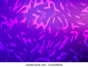 Light Purple vector pattern with lamp shapes. Brand new colored illustration in marble style with gradient. Marble design for your web site.
