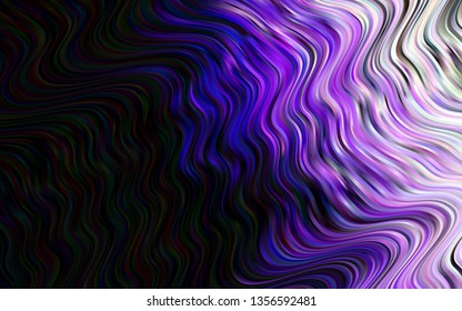 Light Purple vector pattern with lamp shapes. Brand new colored illustration in marble style with gradient. Brand new design for your ads, poster, banner.