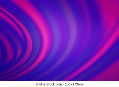 Light Purple vector pattern with lamp shapes. Blurred geometric sample with gradient bubbles.  A new texture for your  ad, booklets, leaflets.