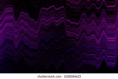 Light Purple vector pattern with lava shapes. An elegant bright illustration with gradient. Pattern for your business design.