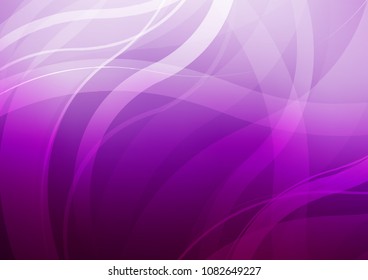 Light Purple vector pattern with lava shapes. Brand new colored illustration in marble style with gradient. Brand new design for your ads, poster, banner.