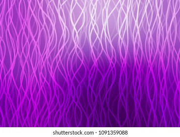 Light Purple vector pattern with lava shapes. Brand new colored illustration in marble style with gradient. The template for cell phone backgrounds.