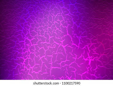 Light Purple vector pattern with lava shapes. An elegant bright illustration with gradient. A completely new template for your business design.