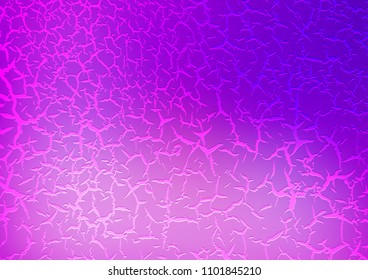 Light Purple vector pattern with lines, ovals. A completely new color illustration in marble style. New composition for your brand book.