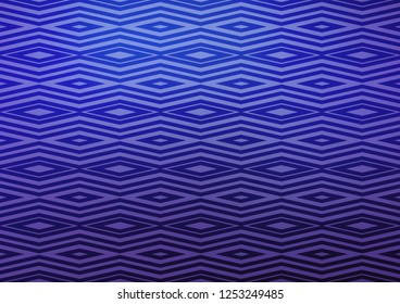 Light Purple vector pattern with lines, rectangles. Colorful decorative design in simple style with lines, rhombuses. Smart design for your business advert.