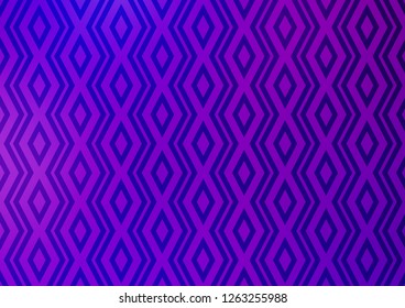 Light Purple vector pattern with lines, rectangles. Modern geometric abstract illustration with lines, squares. Pattern for websites, landing pages.
