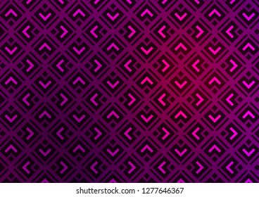 Light Purple vector pattern with lines, rectangles. Modern geometric abstract illustration with lines, squares. Backdrop for TV commercials.