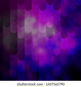 Light Purple vector pattern with lines. Colorful gradient illustration with abstract flat lines. Pattern for websites, landing pages.