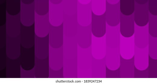 Light Purple vector pattern with lines. Colorful gradient illustration with abstract flat lines. Pattern for websites, landing pages.
