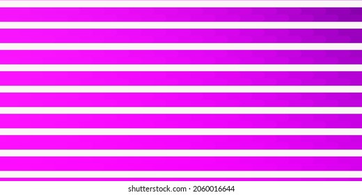 Light Purple vector pattern with lines. Colorful gradient illustration with abstract flat lines. Pattern for booklets, leaflets.