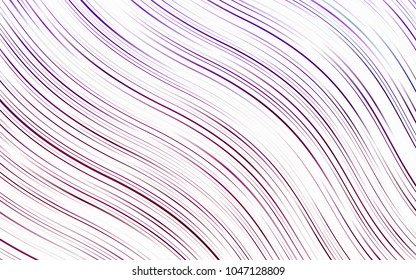 Light Purple vector pattern with liquid shapes. Creative geometric illustration in marble style with gradient. Brand-new design for your ads, poster, banner.