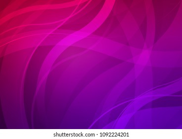 Light Purple vector pattern with liquid shapes. Brand new colored illustration in marble style with gradient. A completely new marble design for your business.