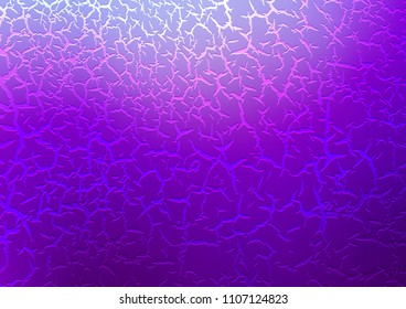 Light Purple vector pattern with liquid shapes. Shining illustration, which consist of blurred lines, circles. A completely new marble design for your business.