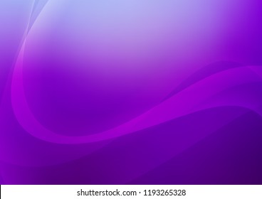 Light Purple vector pattern with liquid shapes. An elegant bright illustration with gradient. The elegant pattern for brand book.
