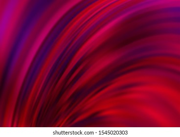 Light Purple vector pattern with liquid shapes. Colorful abstract illustration with gradient lines. Brand new design for your ads, poster, banner.