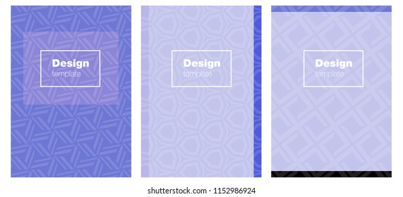 Light Purple vector pattern for magazines. Blurred decorative design in abstract style with textbox. New design for cover of books.