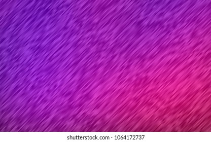 Light Purple vector pattern with narrow lines. Shining colored illustration with narrow lines. The pattern can be used as ads, poster, banner for commercial.