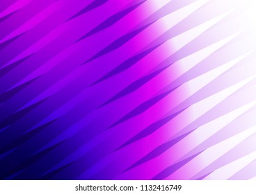 Light Purple vector pattern with narrow lines. Shining colored illustration with narrow lines. The pattern can be used as ads, poster, banner for commercial.