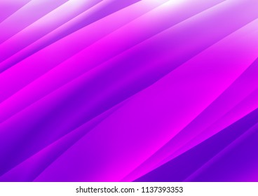 Light Purple vector pattern with narrow lines. Lines on blurred abstract background with gradient. The pattern can be used for websites.