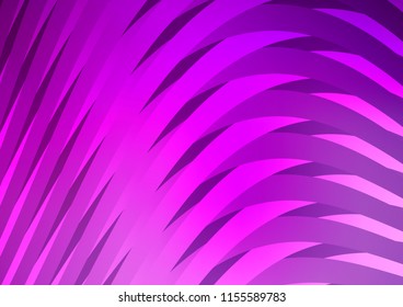 Light Purple vector pattern with narrow lines. Decorative shining illustration with lines on abstract template. The pattern can be used for busines ad, booklets, leaflets