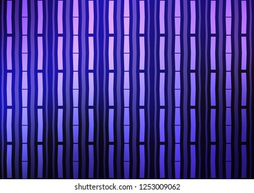Light Purple vector pattern with narrow lines. Modern geometrical abstract illustration with staves. The pattern can be used as ads, poster, banner for commercial.