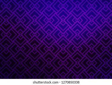 Light Purple vector pattern with narrow lines. Lines on blurred abstract background with gradient. Pattern for websites, landing pages.