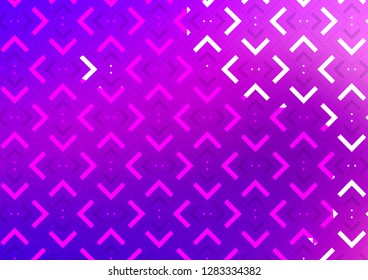 Light Purple vector pattern with narrow lines. Lines on blurred abstract background with gradient. The pattern can be used for websites.