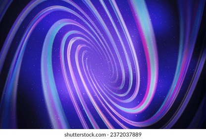 Light Purple vector pattern with night sky stars. Modern abstract illustration with Big Dipper stars. Best design for your ad, poster, banner.