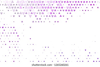 Light Purple vector pattern in polygonal style. Triangles on abstract background with colorful gradient. Pattern for busines ad, booklets, leaflets Light Purple vector pattern in polygonal style. Triangles on abstract background with colorful gradient. Pattern for busines ad, booklets, leaflets