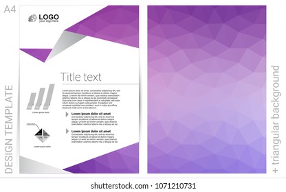 Light Purple vector  pattern for posters. Modern abstract design concept with colorful gradient. New design for a poster, banner of your website.