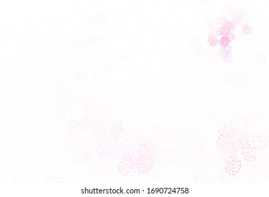 Light Purple vector pattern with random forms. Colorful chaotic forms with gradient in modern style. Best smart design for your business.