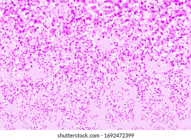 Light Purple vector pattern with random forms. Simple colorful illustration with abstract gradient shapes. Modern design for your business card.