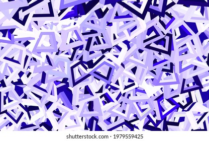 Light Purple vector pattern with random forms. Colorful chaotic forms with gradient in modern style. Background for a cell phone.